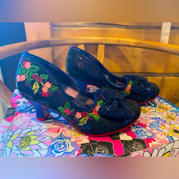 NWT IRREGULAR CHOICE RIPEN ON THE VINE HEELS SIZE 36 🌸🎀 - Picture 1 of 12